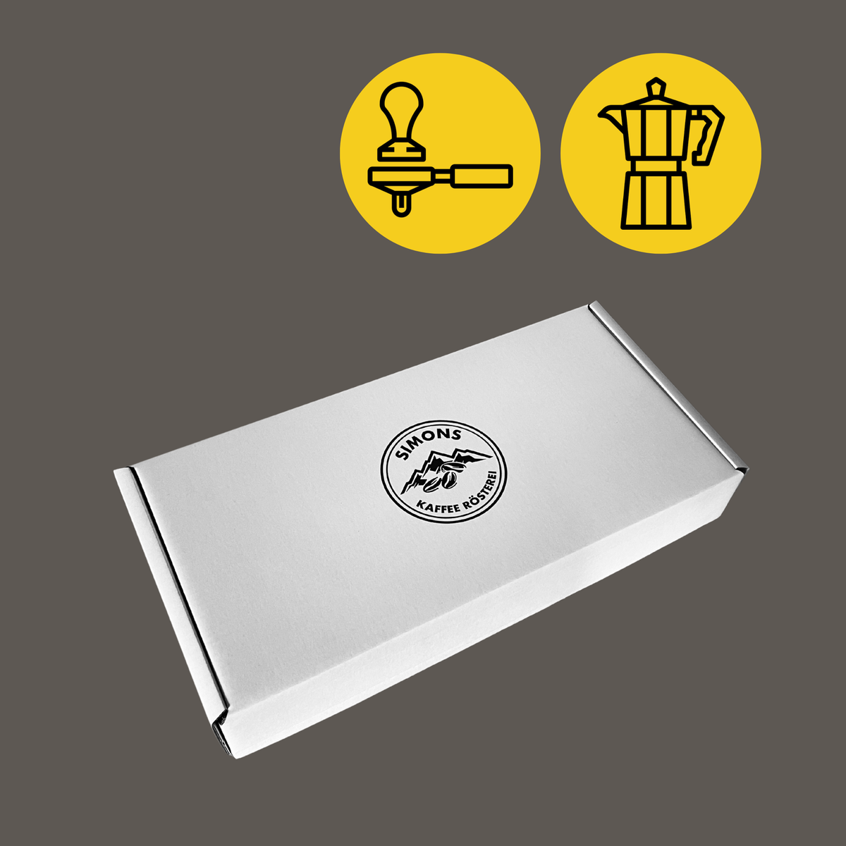 Geschenkbox Kaffeebohnen (für Siebträger & Bialetti)