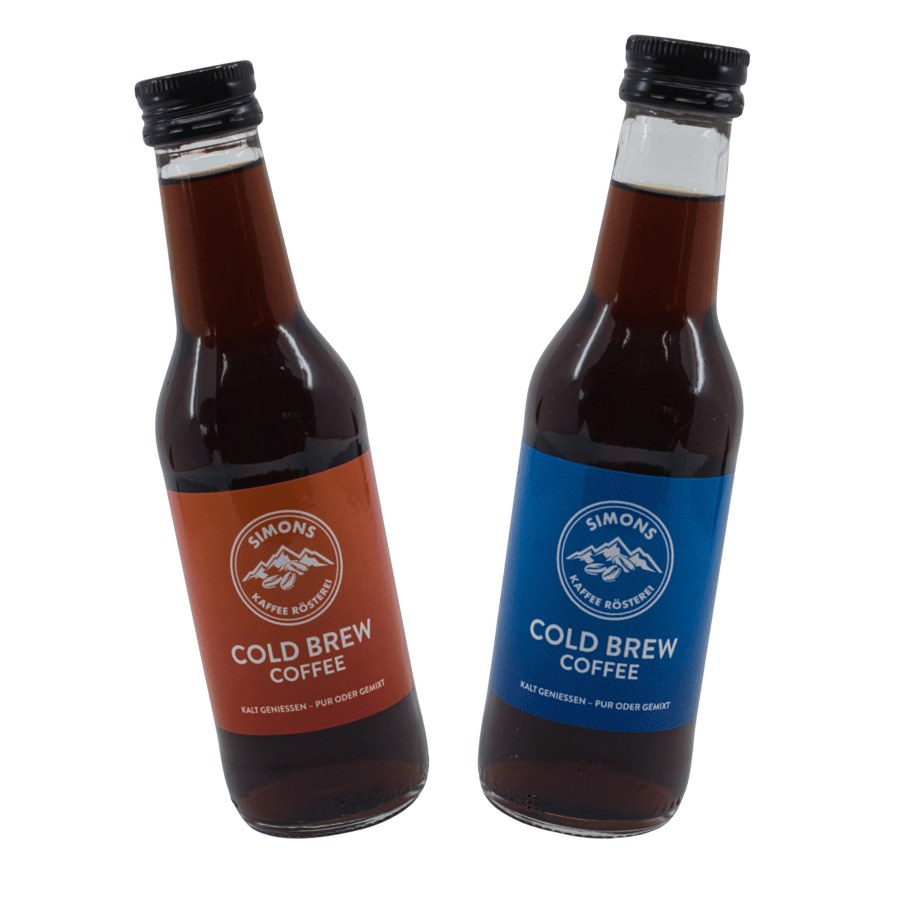 Cold Brew Flasche rot & blau (2 Stück)