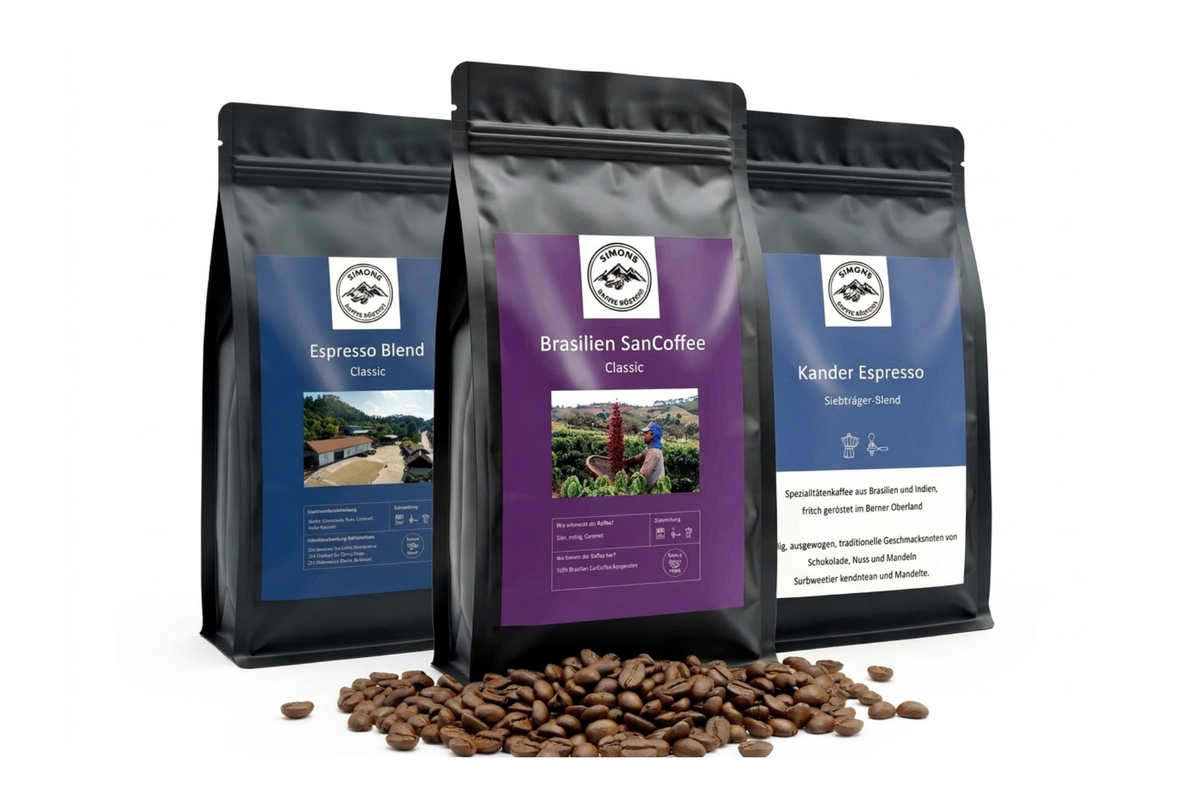 Probierpaket Kaffeebohnen Espresso