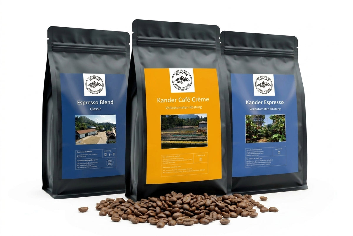 Kaffeebohnen Vollautomat Probierpaket