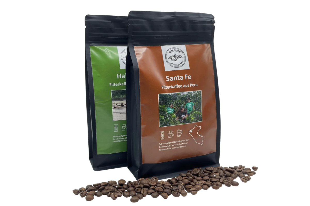 Probierpaket Kaffeebohnen Filter