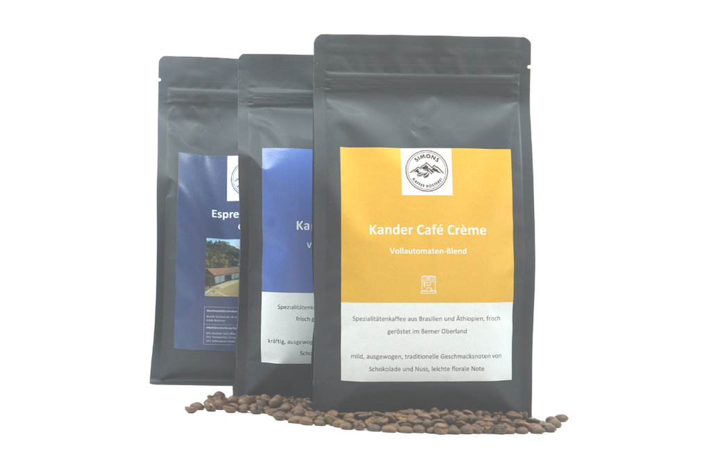 Kaffeebohnen für Vollautomat Probierpaket