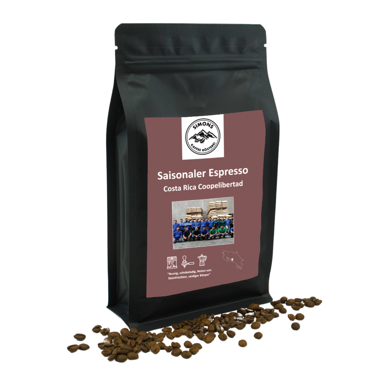 Saisonaler Kaffee - Costa Rica Coopelibertad