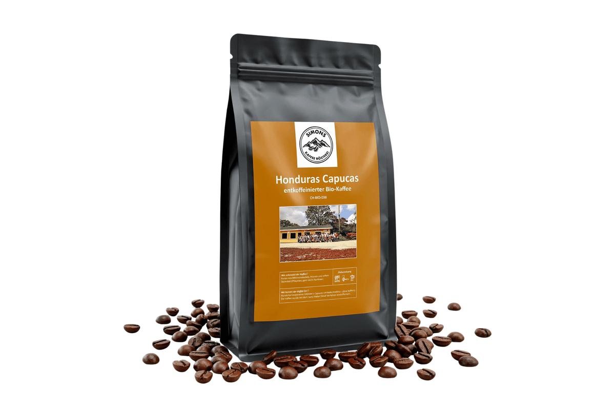 Probierpaket entkoffeinierte Kaffeebohnen (Decaf)