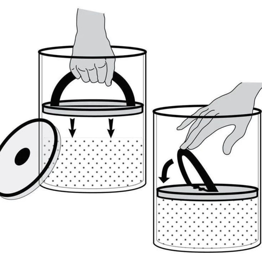 Airscape-Kaffee-Dose-Mechanismus