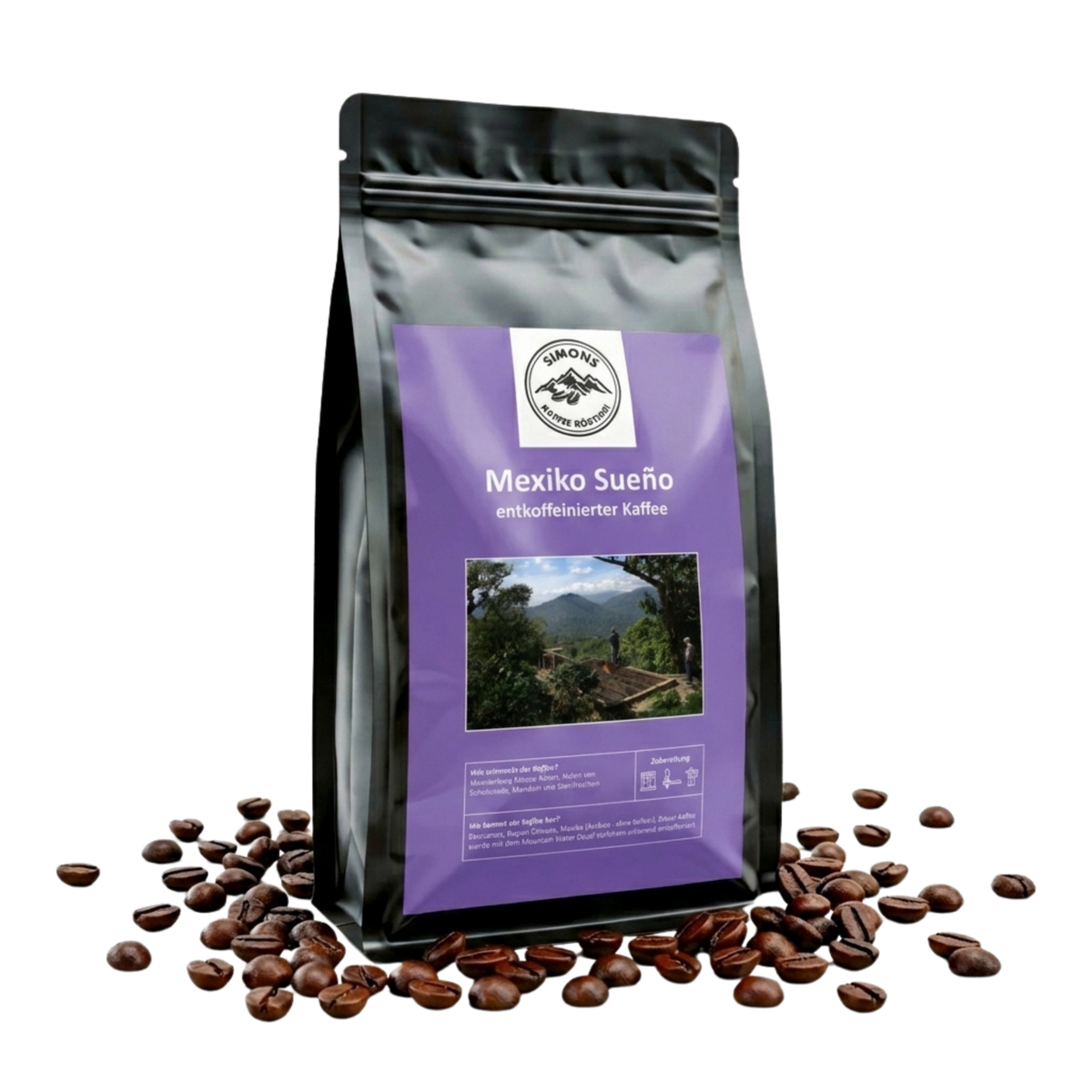 Mexiko Sueño - entkoffeinierter Kaffee (Decaf)