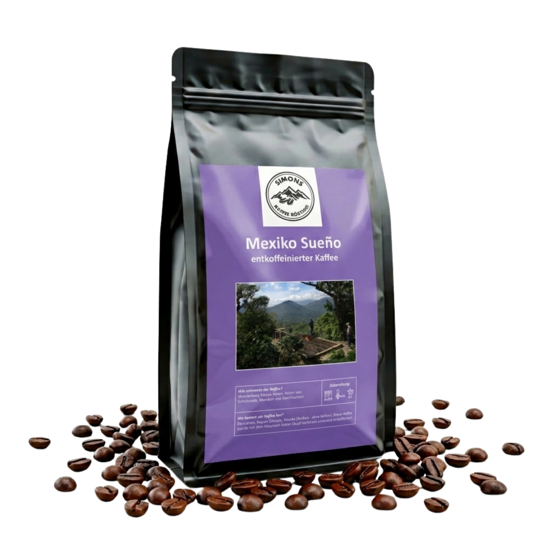 Mexiko Sueño - entkoffeinierter Kaffee (Decaf)