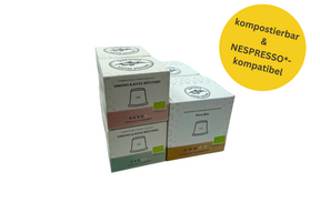 Kapsel Probierpaket (kompostierbare Kaffeekapseln)